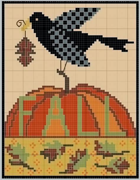 418 best Fall Cross Stitch Patterns images on Pinterest