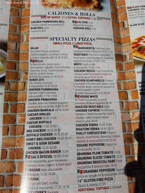 Online Menu of Clifton Village Pizza Restaurant, Clifton, New Jersey, 07012 - Zmenu