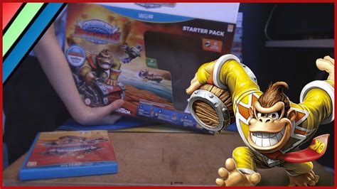 Skylanders Super Chargers Donkey Kong Amiibo Special Edition! - Nintendo Wii U Unboxing - YouTube