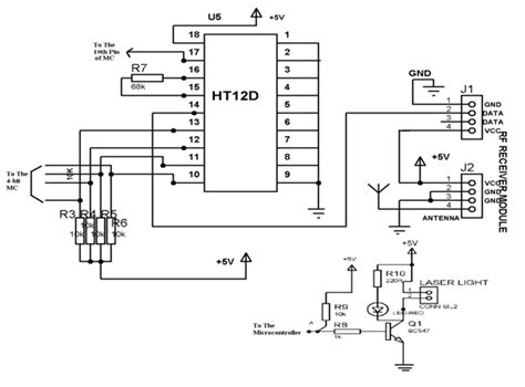 Wireless Camera Transmitter And Receiver Circuit Diagram