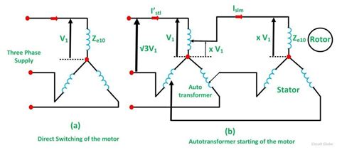 Autotransformer Starter - Circuit Globe