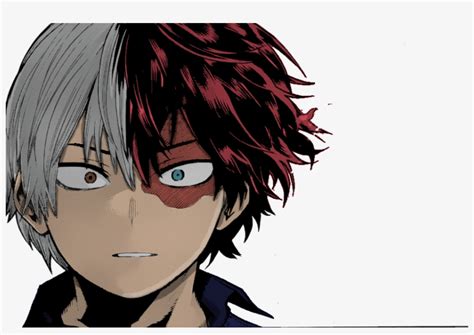 My Favorite Panel Of Todoroki - Todoroki Manga Color - Free Transparent PNG Download - PNGkey