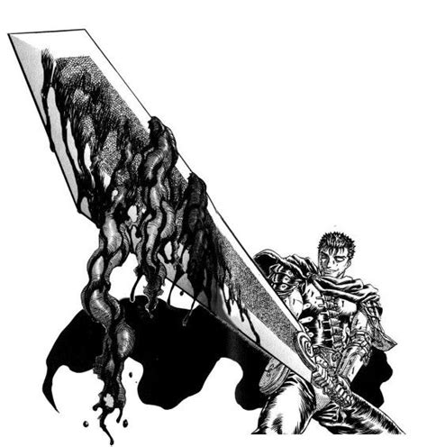 Guts - Dragonslayer (BERSERK) | Berserk, Interesting drawings, Dragon slayer