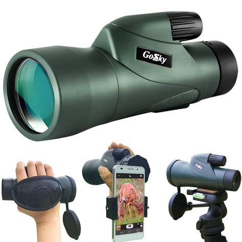 Find Great Review:: Gosky 12x55 High Definition Monocular Telescope and Quick Smartphone Holder ...