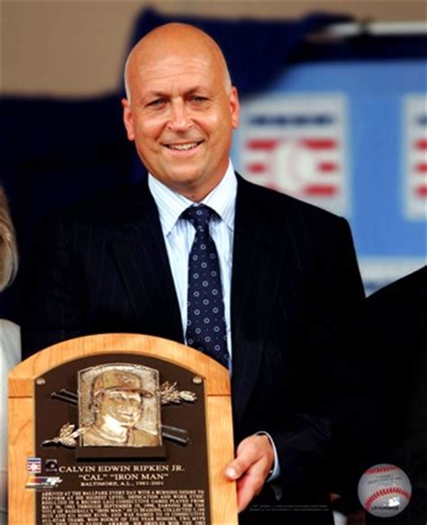 Cal Ripken Jr. - 2007 Hall of Fame Induction Ceremony Fine Art Print by ...