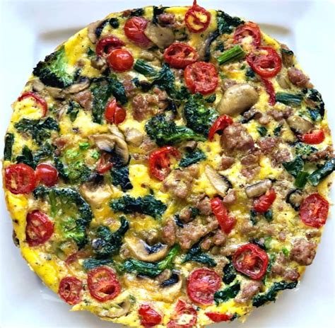 The BEST and Easiest Frittata Recipe You'll Ever Make- Use Your Leftovers!