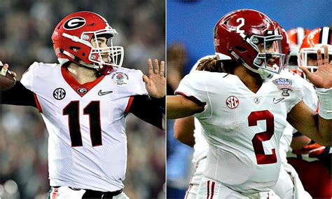 Matching Alabama Vs Georgia By The Numbers