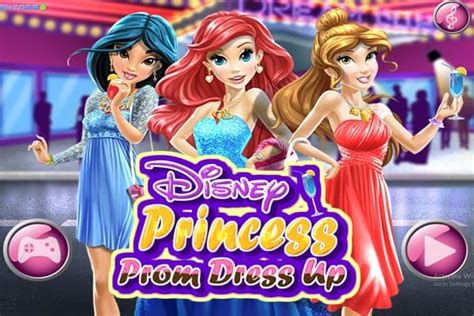 Disney Princess Prom Dress Up, Dressing Games - Play Online Free : Atmegame.com