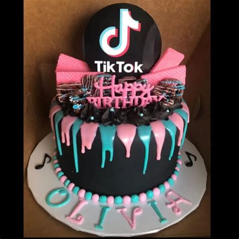 13 Cute Tik Tok Cake Ideas (Some are Absolutely Beautiful) | Cool ...