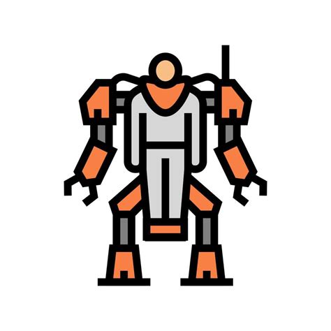 augmenting robot color icon vector illustration 18778409 Vector Art at Vecteezy