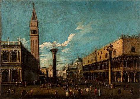 Canaletto | View of Piazza San Marco, Venice | MutualArt