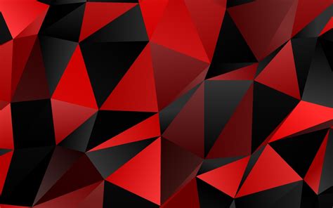 Light Red vector triangle mosaic cover. 6977456 Vector Art at Vecteezy