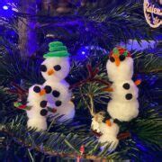 55 DIY Snowman Ornament for Christmas - GODIYGO.COM