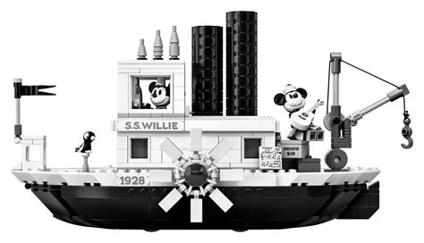 LEGO Celebrates Mickey Mouse's First Cartoon with Steamboat Willie Kit