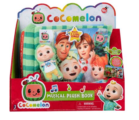 Buy Cocomelon Nursery Rhyme Singing Time Plush Book, CMW0025 Online at desertcart UAE