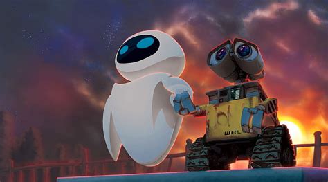 1920x1080px | free download | HD wallpaper: WALL-E digital wallpaper, sunset, cartoon, robots ...