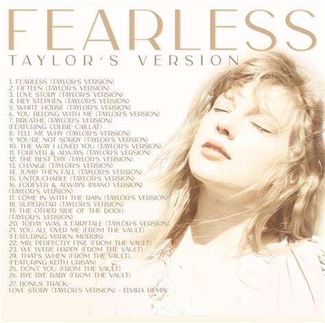 Fearless (Taylor's Version) [2021] | Taylor Swift Switzerland