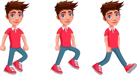 Realistic Animated Walk Cycle | Images and Photos finder