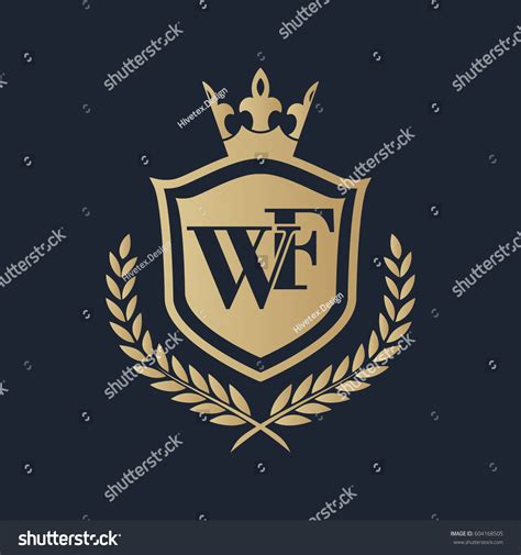 Wf Logo Stock Vector (Royalty Free) 604168505 | Shutterstock