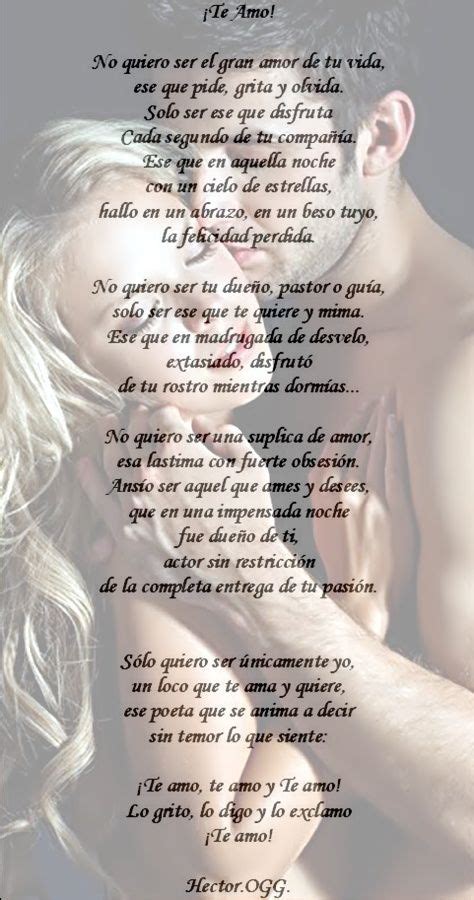 Familiarizarse con la hermosa chica: Porque te amo poema