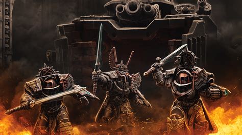 Warhammer 40K: New Horus Heresy Dark Angel Terminators - Bell of Lost Souls