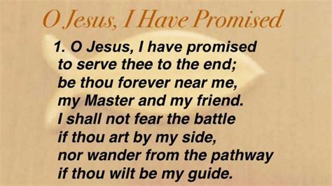 O Jesus, I Have Promised (United Methodist Hymnal #396) - YouTube