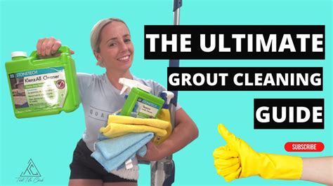 The ultimate grout cleaning guide - YouTube