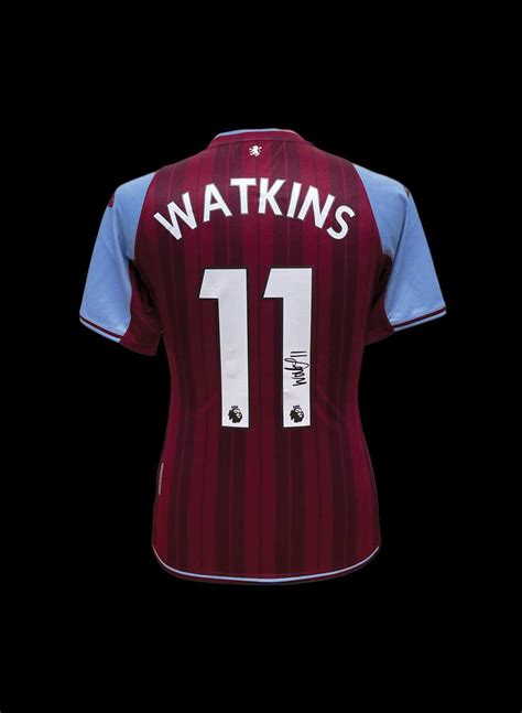 Ollie Watkins gesigneerd Aston Villa shirt - All Star Signings