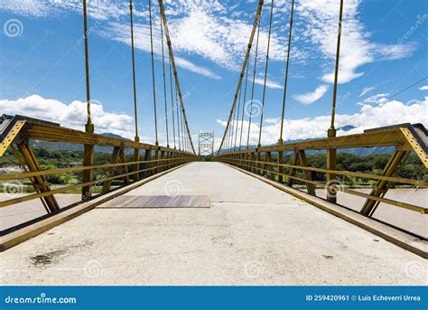 Western Bridge Over Cauca River in Santa Fe De Antioquia, Colombia ...