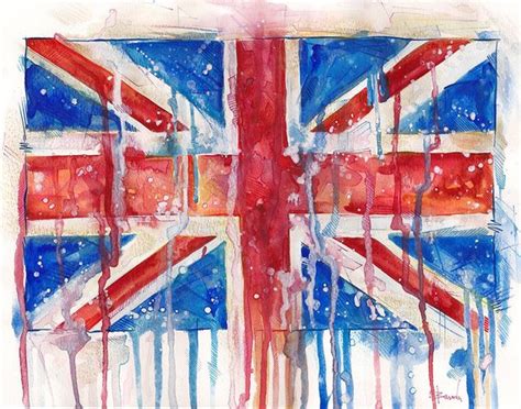 British Flag Painting at PaintingValley.com | Explore collection of British Flag Painting