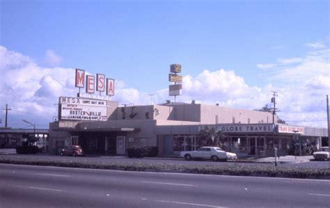 Mesa Theater, Newport Blvd, Costa Mesa, 1974