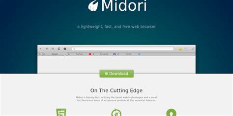 Midori Browser - Product Information, Latest Updates, and Reviews 2024 ...