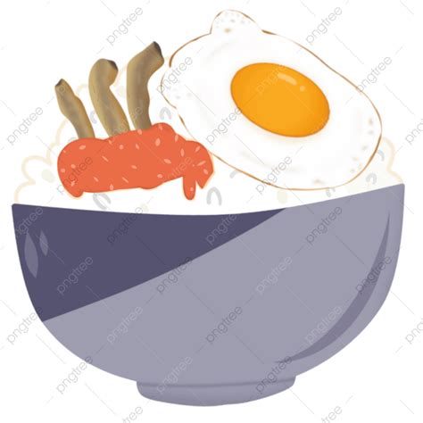 Egg Rice Clipart Vector, Rice Egg And Sambal Illustration, Food Illustration, Rice Illustration ...