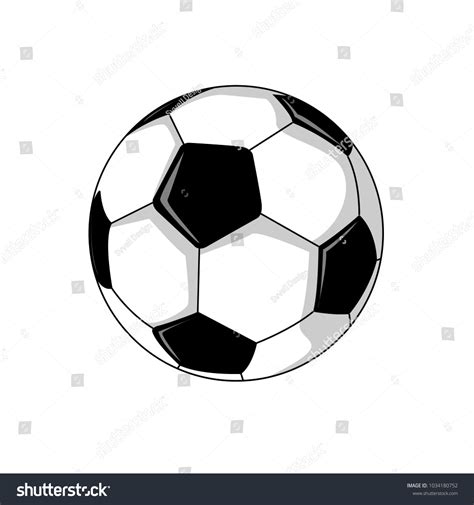 Foot Ball Soccer Illustration Vector Graphic Stock Vector (Royalty Free ...