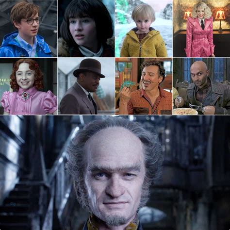 Series Of Unfortunate Events Characters Names