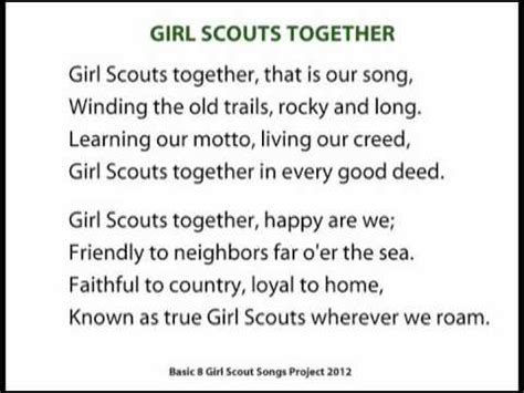 Girl Scouts Together - YouTube