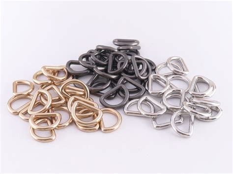 D-rings Strap D Rings Tiny D-ring Findings for Bag Belt Strap Sewing ...