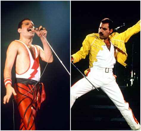 Freddie Mercury throwback. Best stage costumes