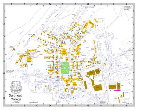 Dartmouth College Campus map by Avenza Systems Inc. | Avenza Maps