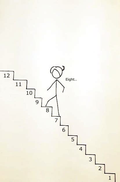 Oro Plata Mata Nada Stairs Clipart