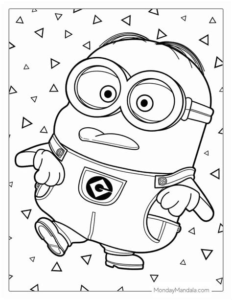 Minions Coloring Pages - Free Despicable Me Coloring Pages Printables