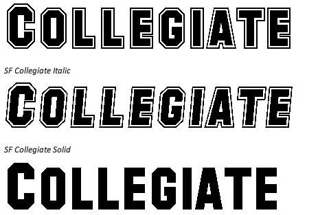 25 Free College Fonts | Collegiate font, Free fonts download, Fonts