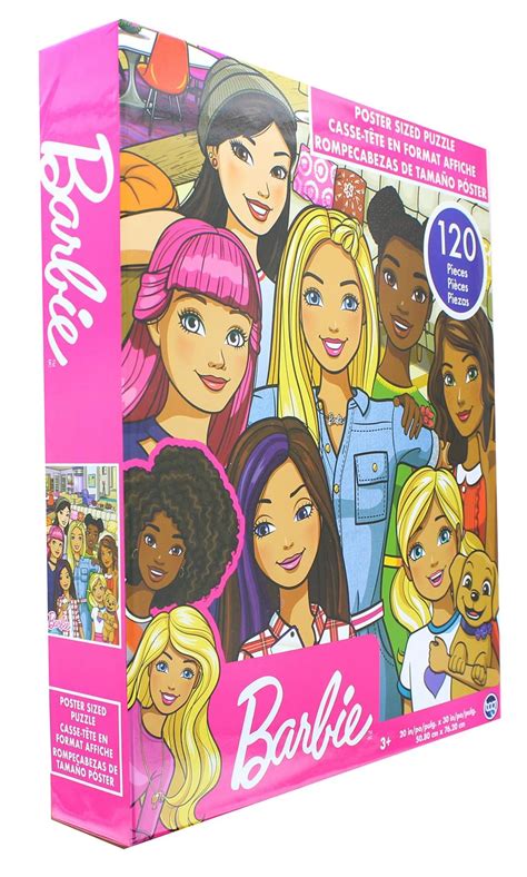 Barbie 120 Piece Kids Poster Sized Jigsaw Puzzle 686141087645 | eBay