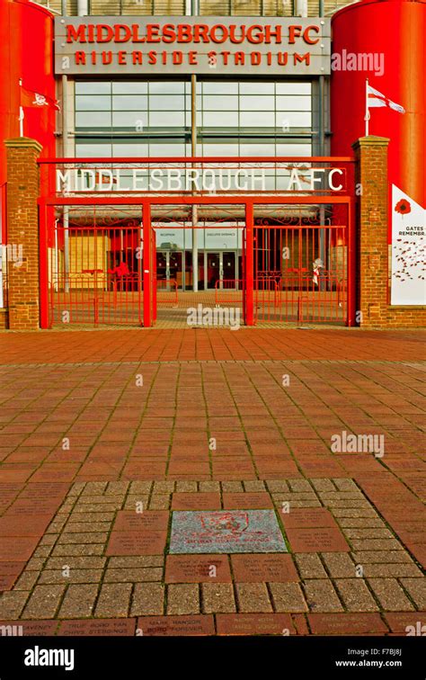 Riverside Stadium Middlesbrough Stock Photo - Alamy