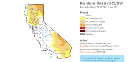 Updated California Drought Map - 03/23 : r/bayarea