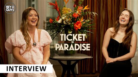 Kaitlyn Dever, Billie Lourd & more on Ticket to Paradise