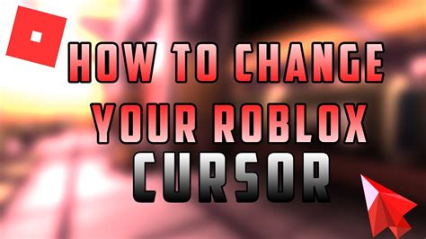 ROBLOX | HOW TO CHANGE YOUR ROBLOX CURSOR! W/ CURSOR PACK - YouTube