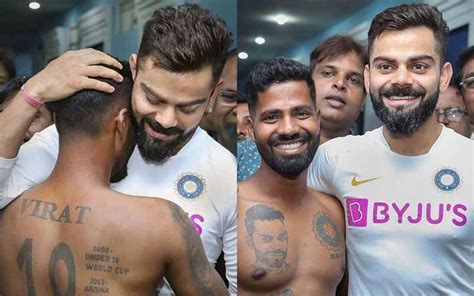 Special fan moment in Vizag: When Virat Kohli met his ardent follower