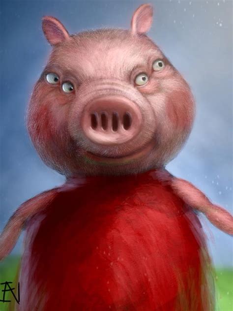 Peppa pig front face by Ian-exe on DeviantArt