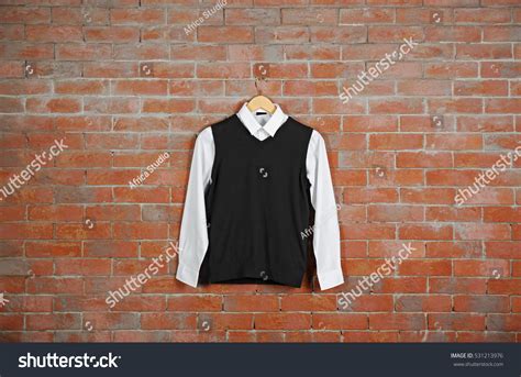 School Uniform On Brick Wall Background Stock Photo 531213976 ...